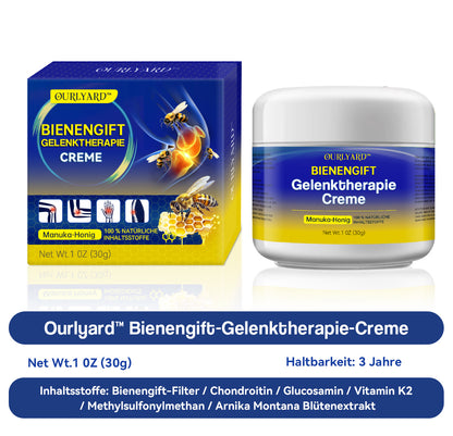 🐝Ourlyard™ Bienengift-Gelenktherapie Creme: Schnelle Schmerzlinderung