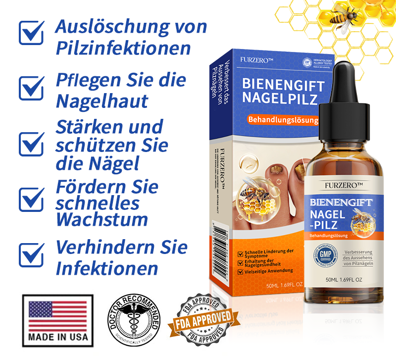 🐝🐝Furzero™ Bienengift Nagelpilz Behandlungslösung