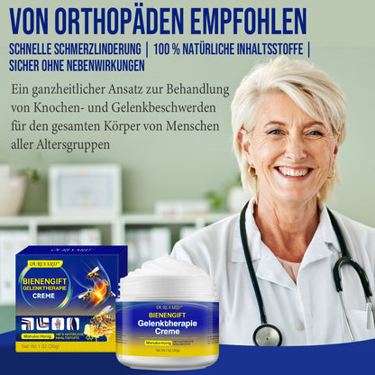 🐝🐝Ourlyard™ Bienengift-Gelenktherapie Creme: Schnelle Schmerzlinderung