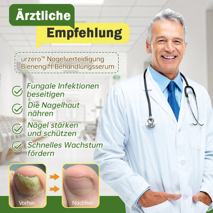 🐝Furzero™ Nagelverteidigung Bienengift-Behandlungsserum pro:Heilt alle Arten von Nagelerkrankungen⭐